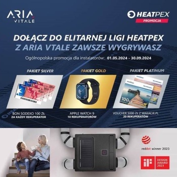 HEATPEX - Promocja - Z ARIA VITALE zawsze wygrywasz!