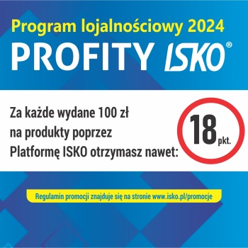 Nowy program lojalnościowy PROFITY ISKO 2024